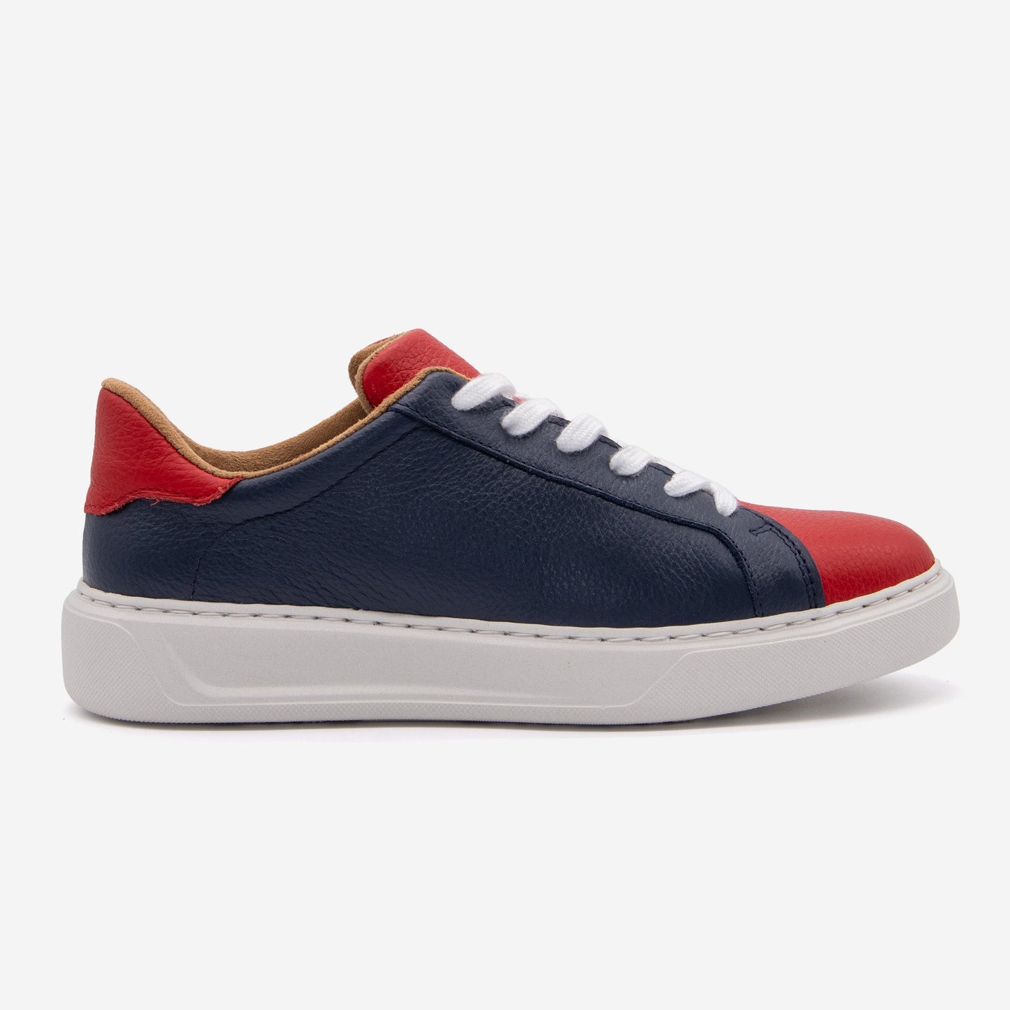 Navy Red Leather Gameday Shoes Heritage Gameday