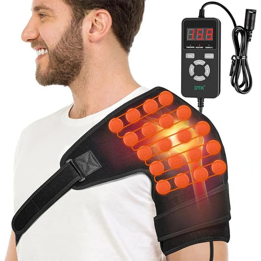 Far Infrared Heating Pad Shoulder Pain Relief Wearable iReliev