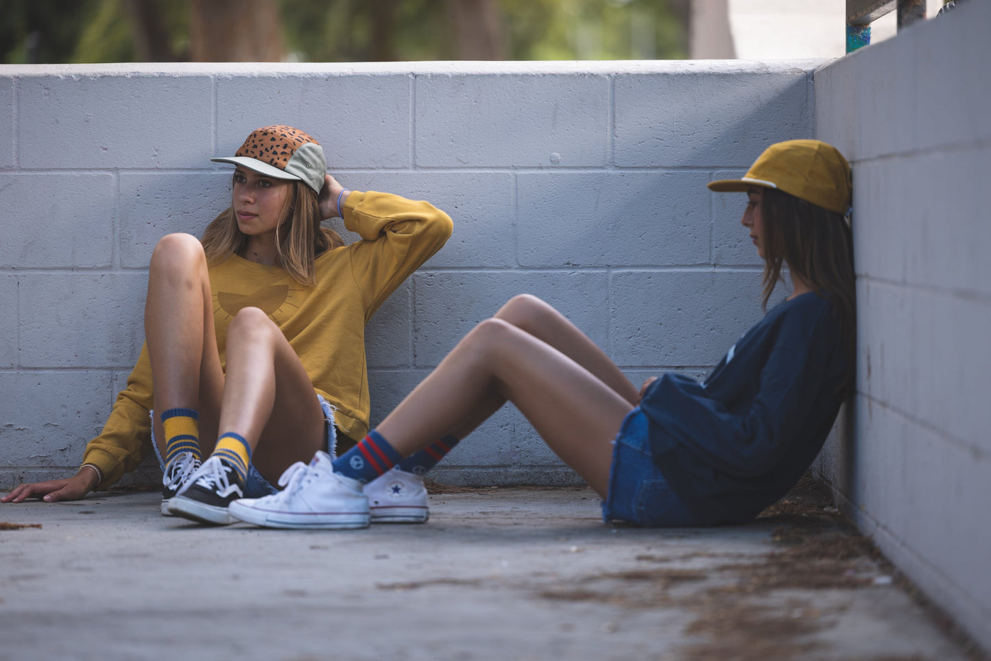 Five-Panel Hat Green Cheetah Kids Adjustable Rad River Co.