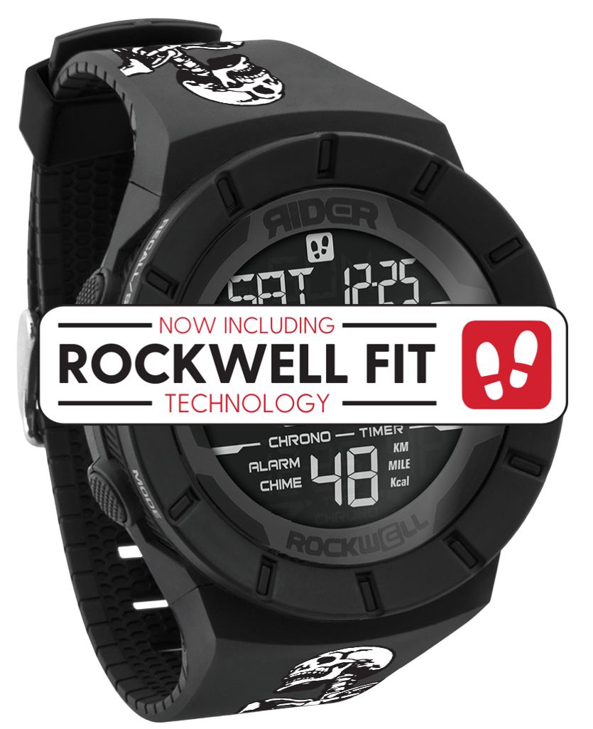 Coliseum Fit™ Phantom Black Skeleton Edition Watch Rockwell