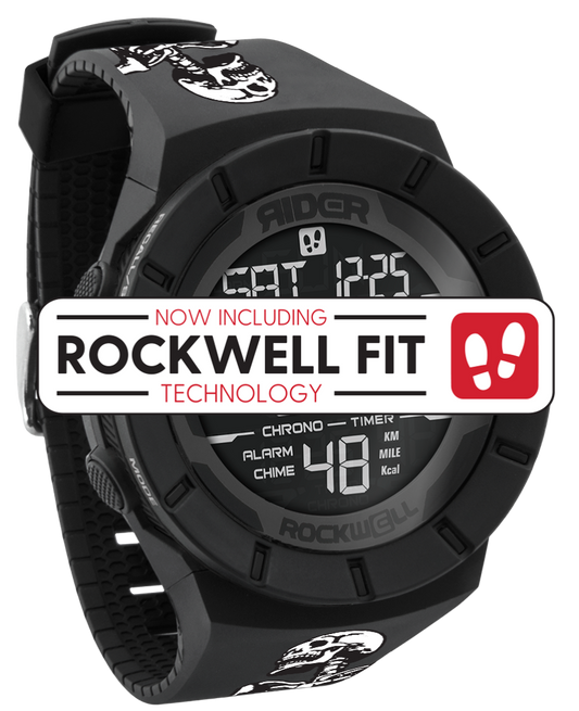 Coliseum Fit™ Phantom Black Skeleton Edition Watch Rockwell