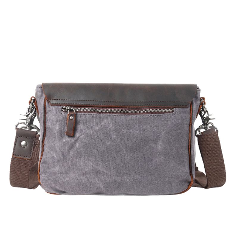 Small Canvas Messenger Bag