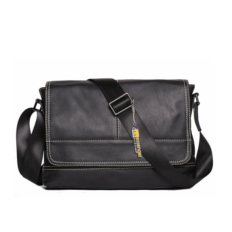 Medium Cow Leather Messenger Bag