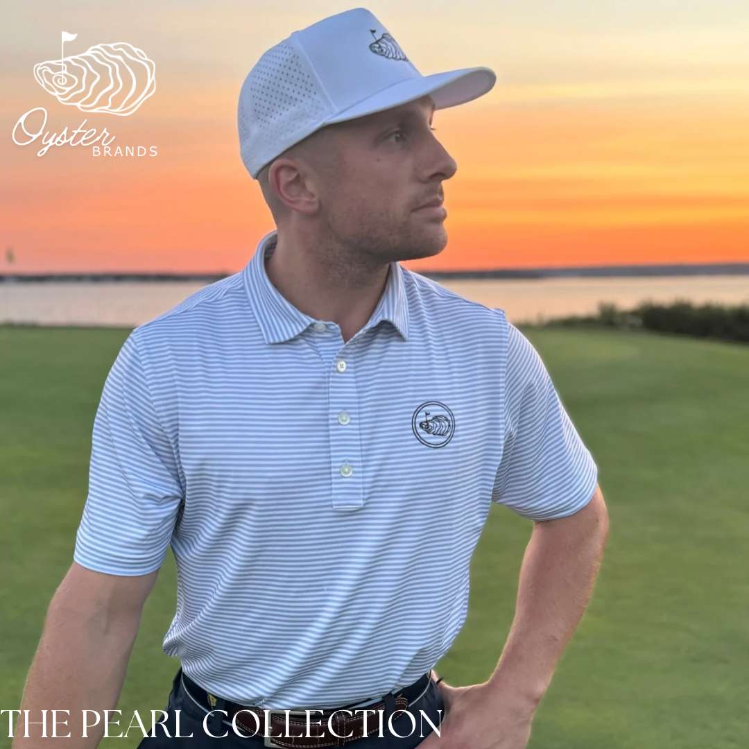 Pearl Stretch Polo Shirt Men's Oyster Brands