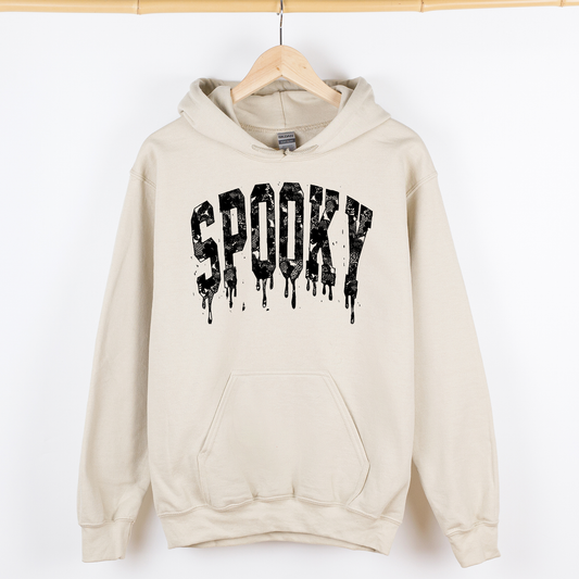 Spooky, Faux Lace, Halloween, Coquette, Graphic Hoodie, Hooded Sweatshirt