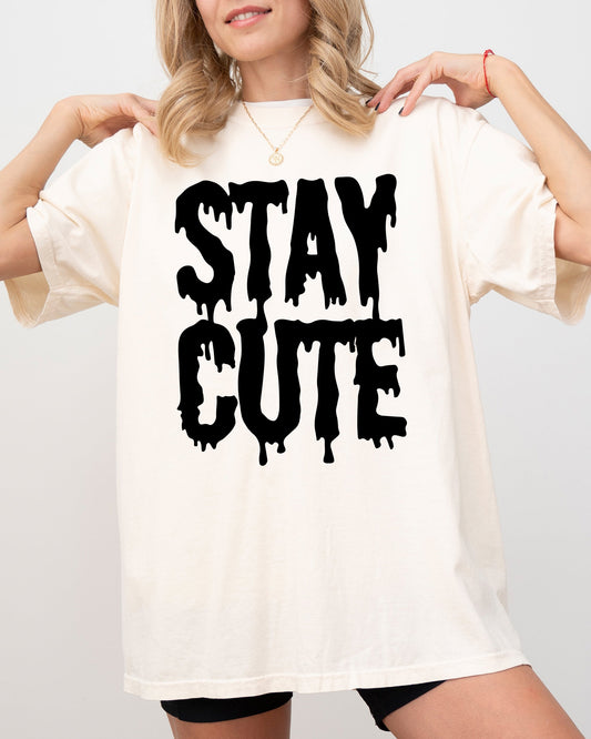 Stay Cute, Spooky, Creepy, Halloween Shirt Comfort Colors T-Shirt