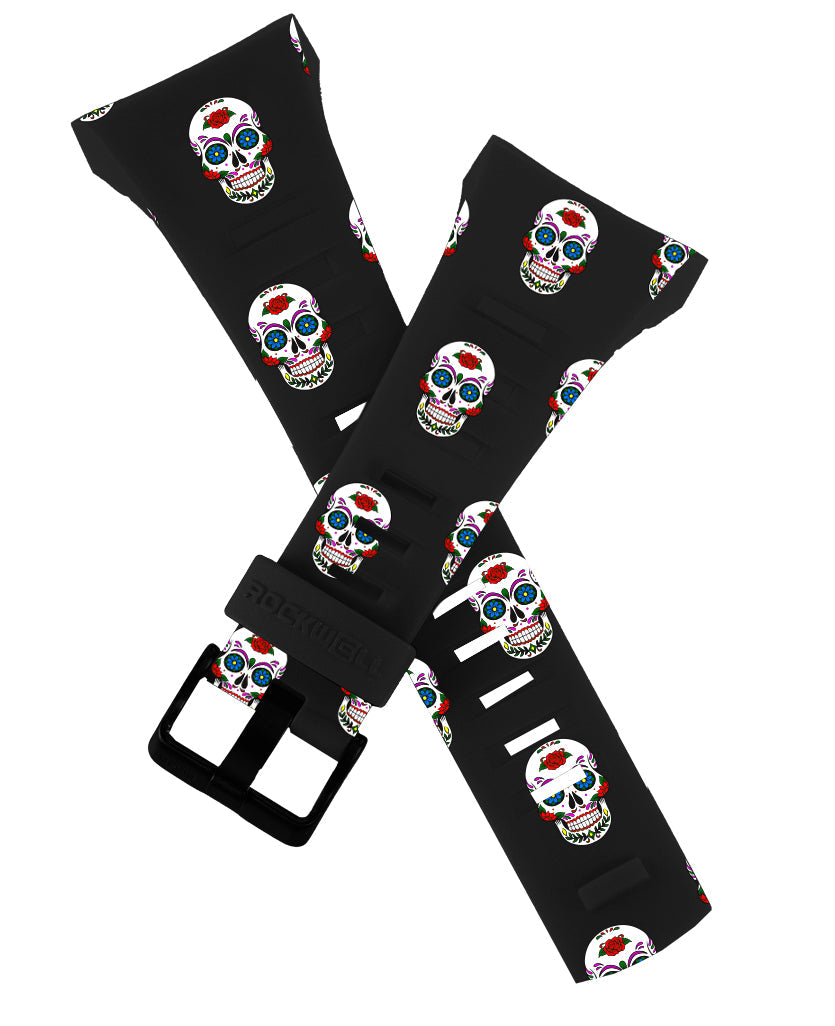 Sugar Skull Edition Phantom Black Coliseum Fit™ Digital Watch Rockwell