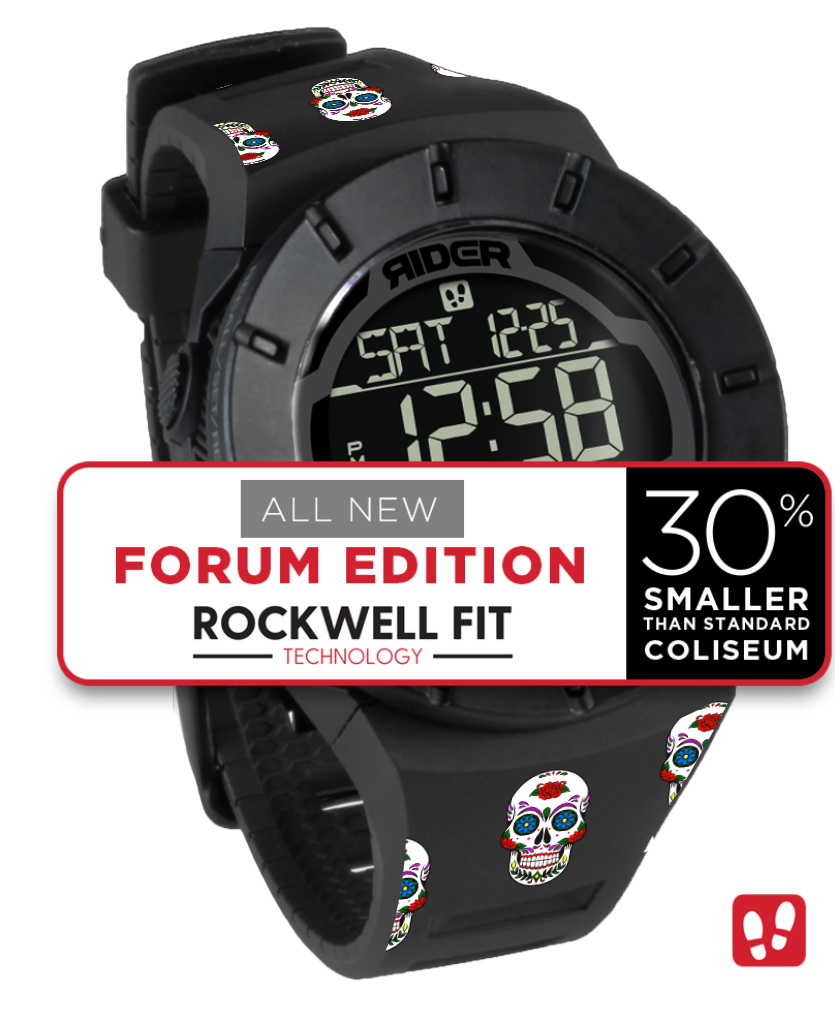 The Coliseum Fit™ - Sugar Skull FORUM EDITION (Phantom Black) Watch