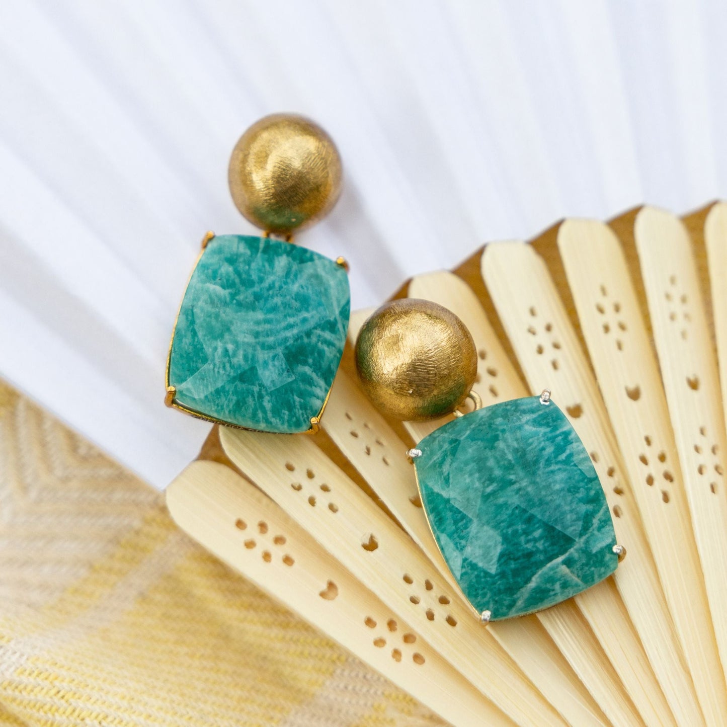 Sun-Kissed Surf Convertible Stud Earrings