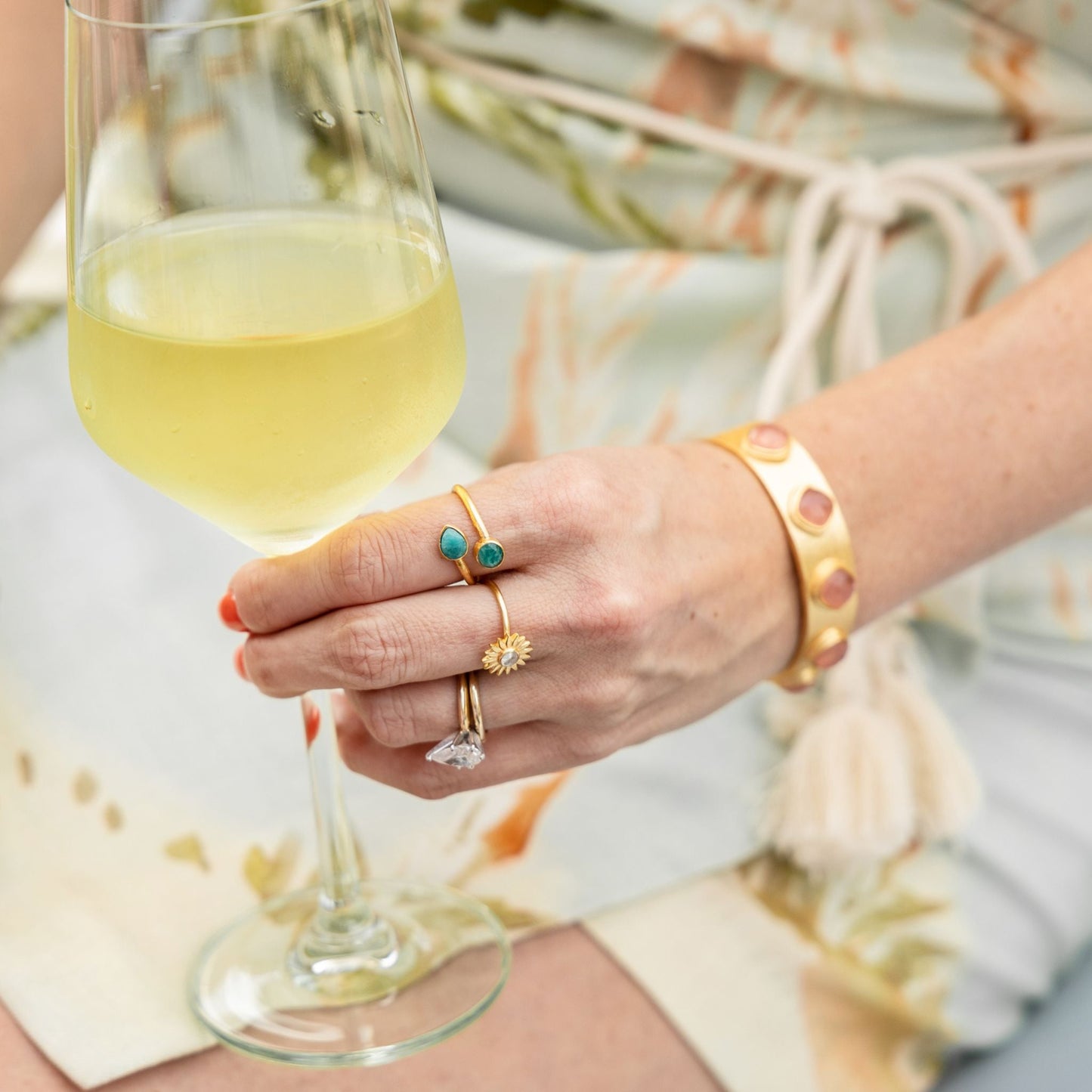 Sun-Kissed Surf Ring