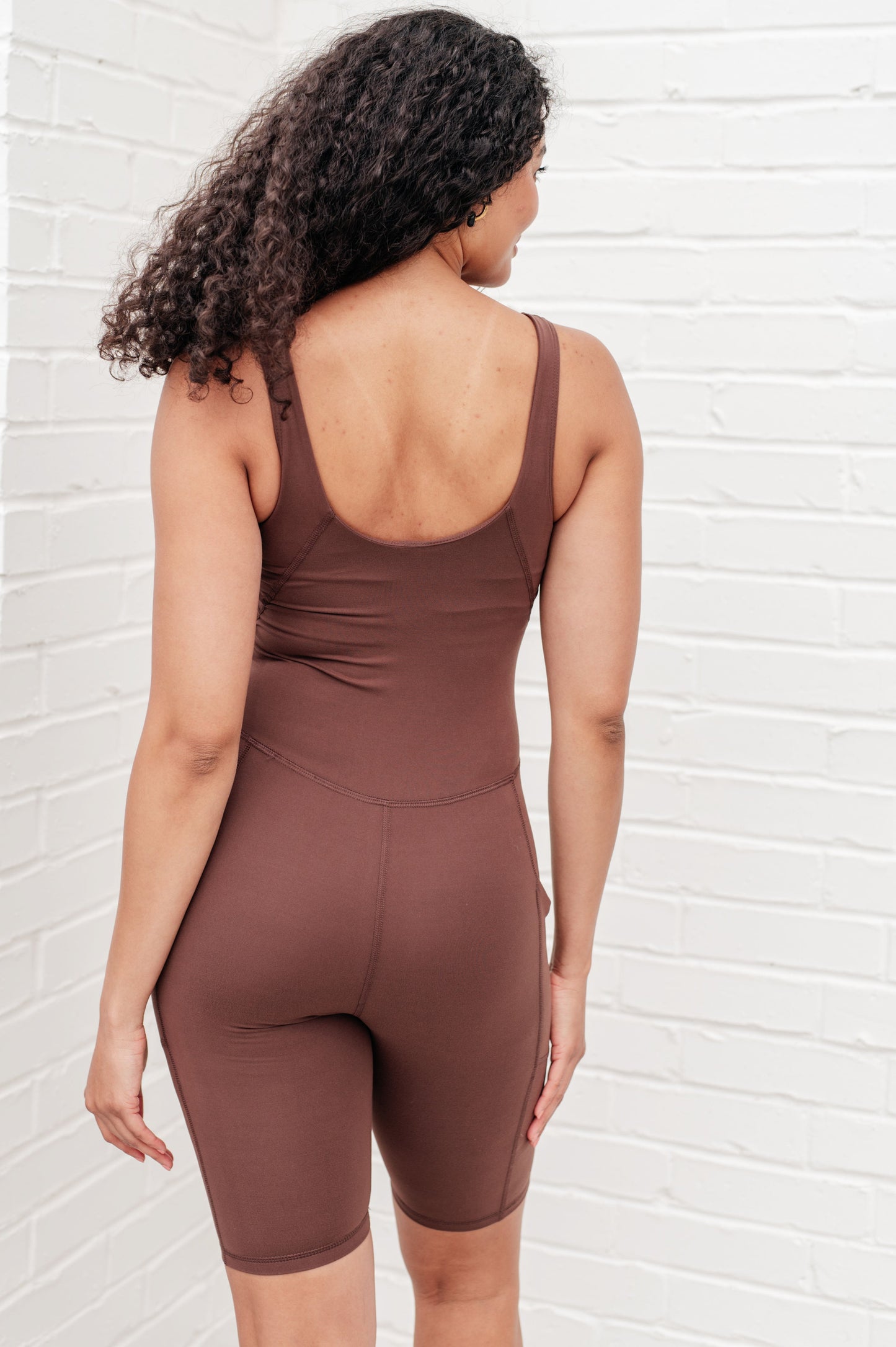 Sun Salutations Body Suit Soft V-Neckline Activewear Sweet Rae's Boutique