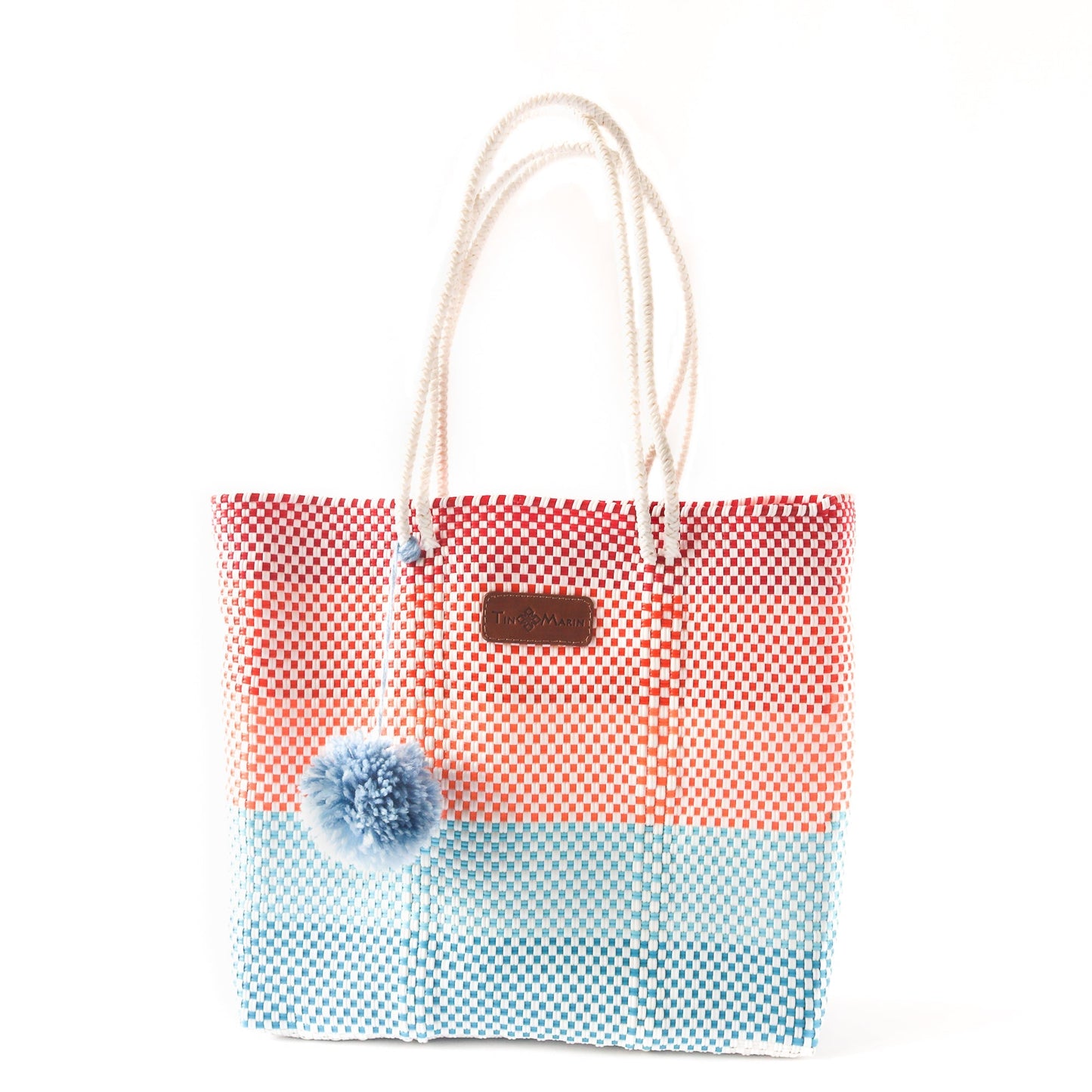 Sunrise Woven Eco-Friendly Tote Bag Tin Marin Brand