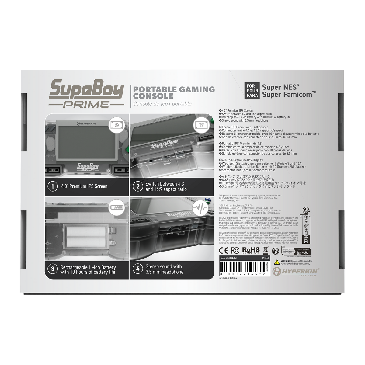 SupaBoy Portable - Prime