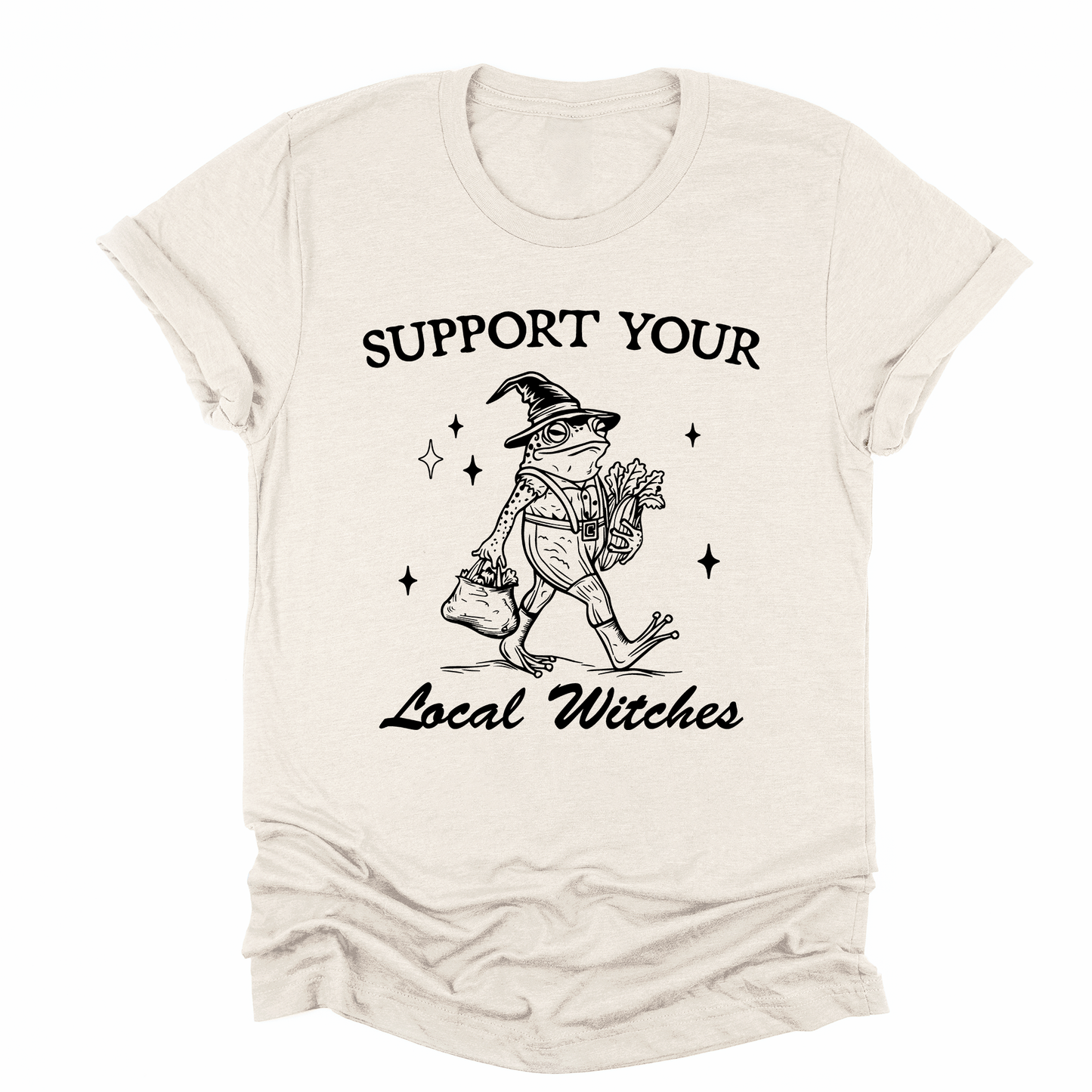 Support Your Local Witches, Frog, Halloween, Witchy, Spooky Tshirt