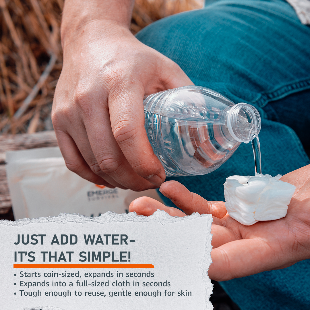 Survival Wipes Unscented Hygiene Wipes Emerge