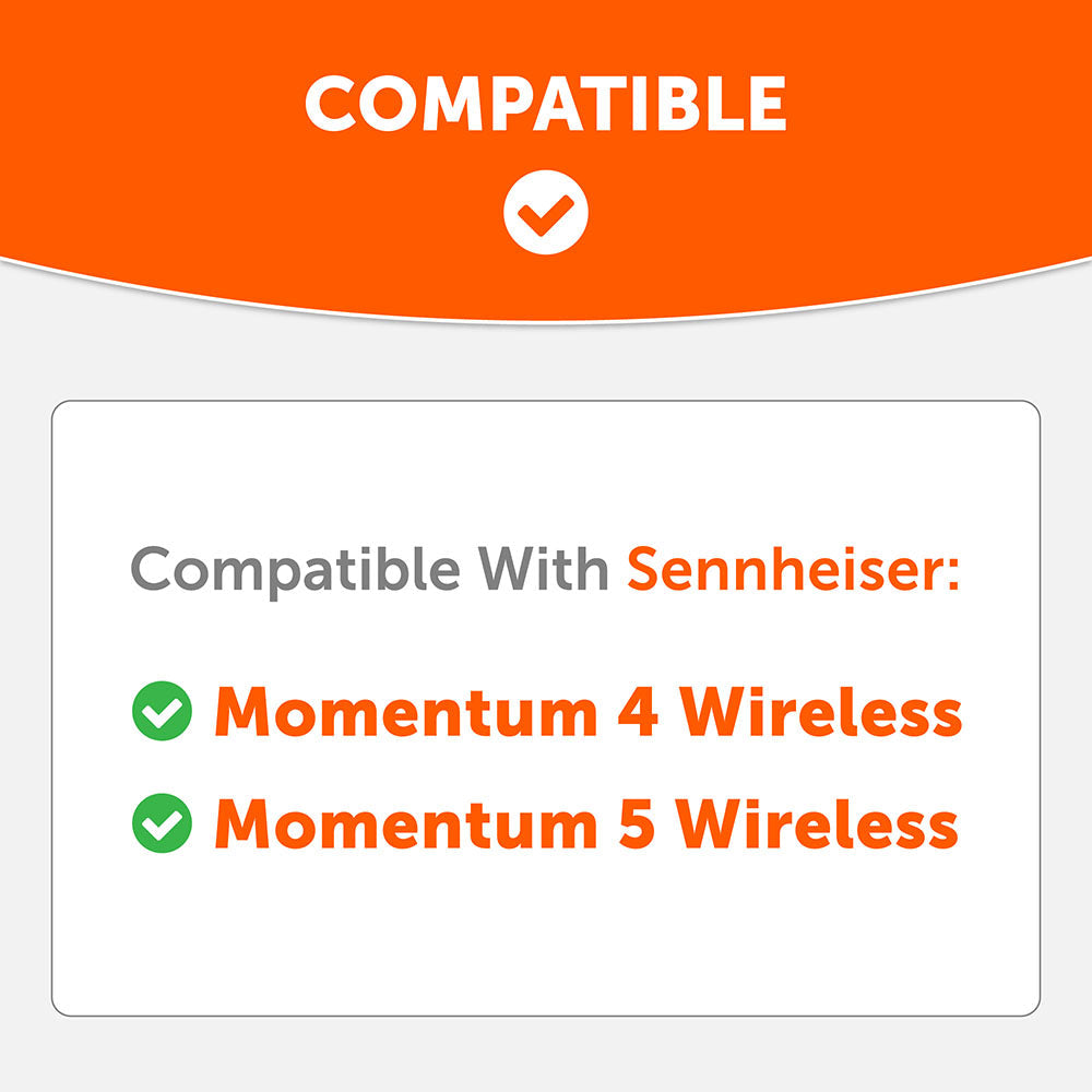 Sennheiser Momentum 4 & 5 Earpad Sweat Covers - WC SweatZ Momentum 4 & 5