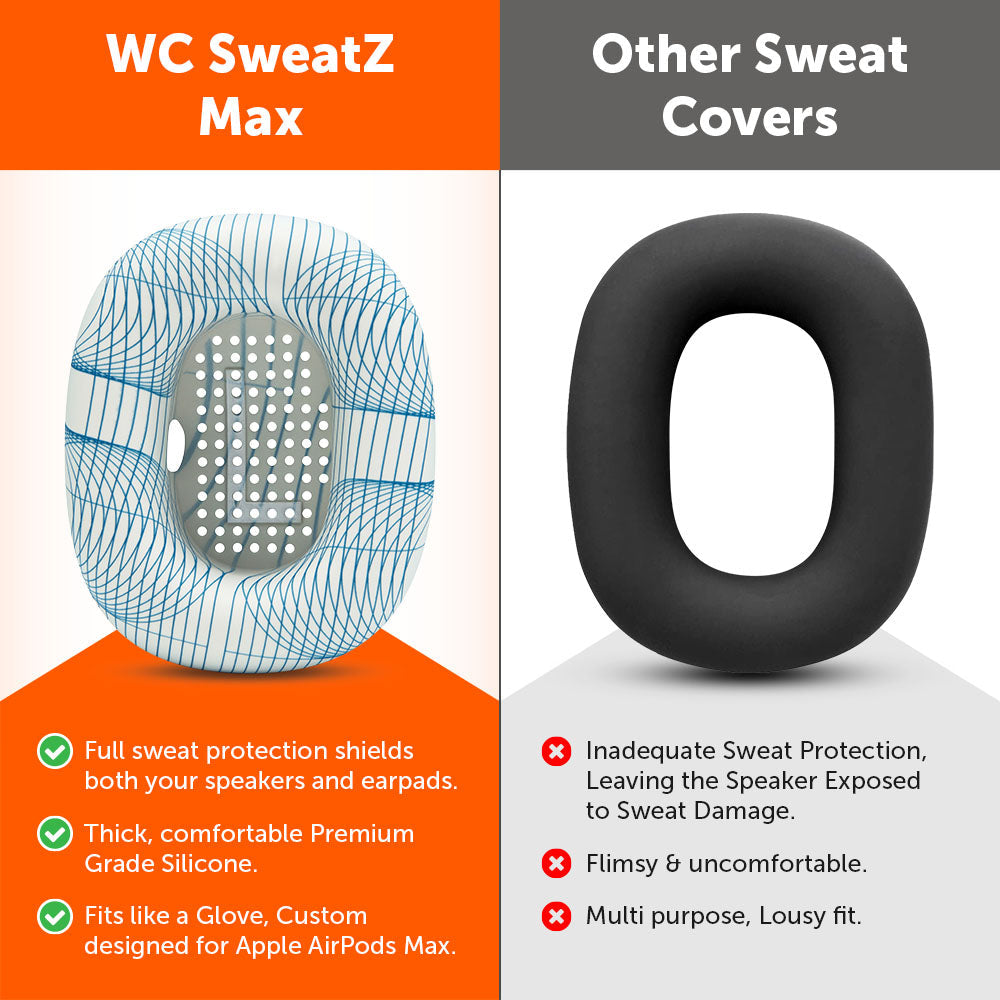Apple Airpods Max 1 Earpad Sweat Covers - WC SweatZ Max