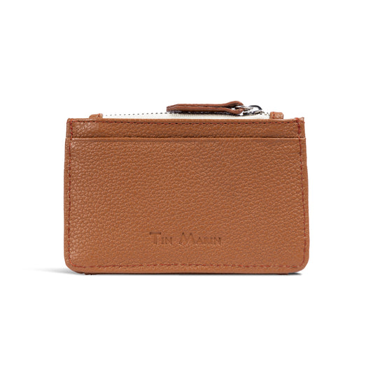 Leather Slim Card Case Georgie Small Tin Marin