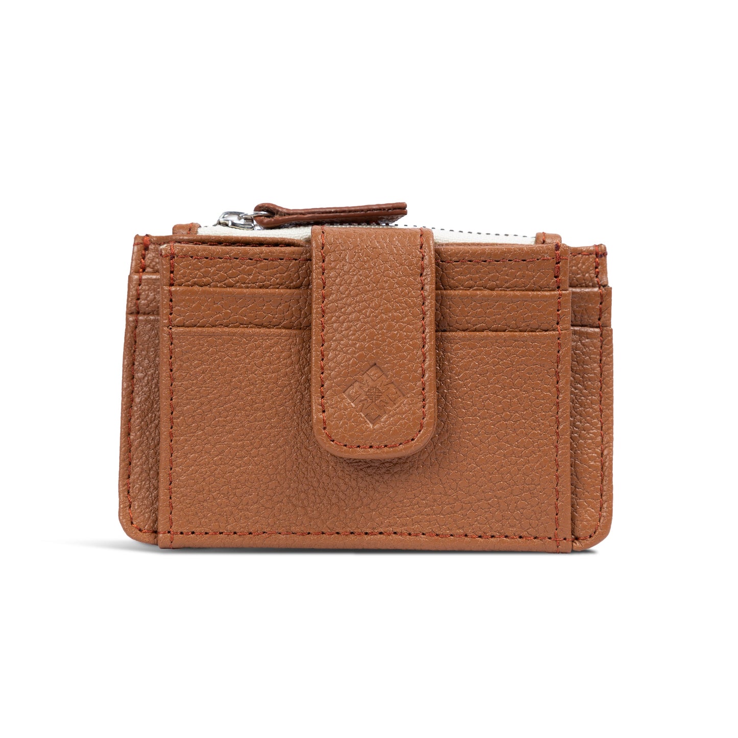 Leather Slim Card Case Georgie Small Tin Marin