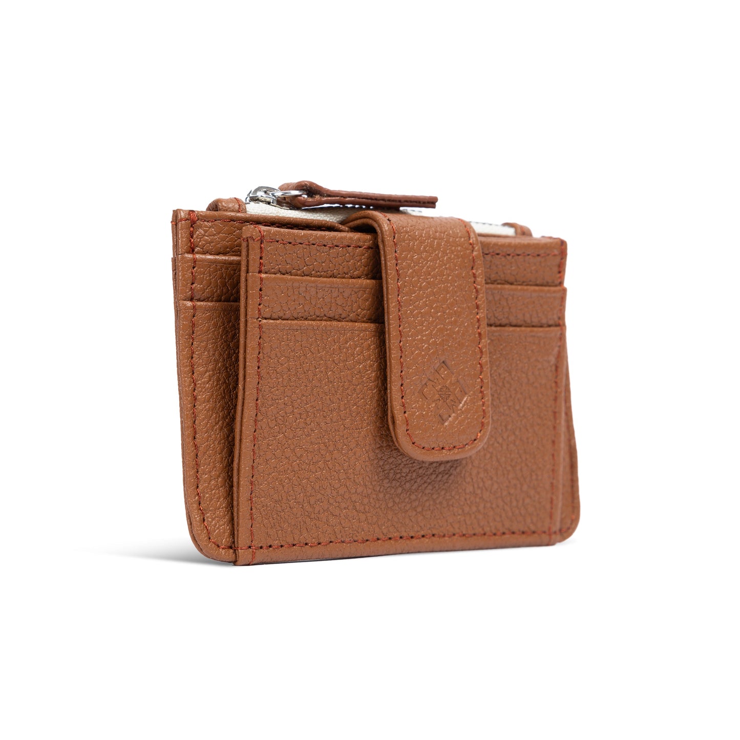 Leather Slim Card Case Georgie Small Tin Marin