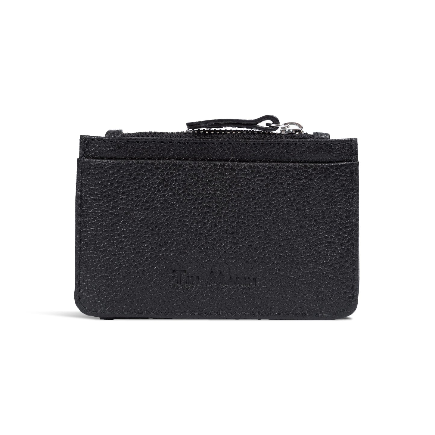 Leather Slim Card Case Georgie Small Tin Marin