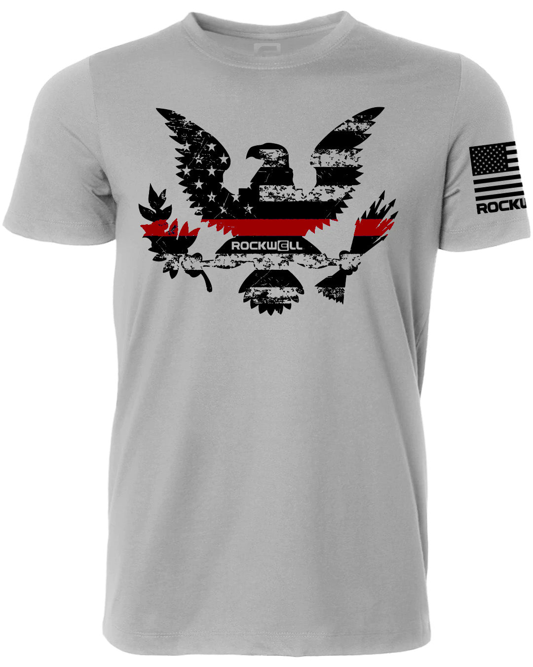 Firefighter Athletic T-Shirt Rockwell
