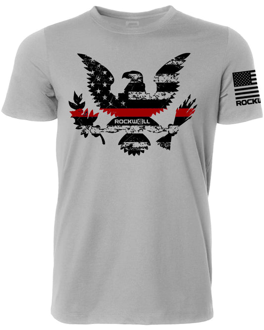 Firefighter Athletic T-Shirt Rockwell