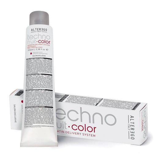 Techno Fruit Color Golden Copper Hair Color 3.38oz Alter Ego Italy
