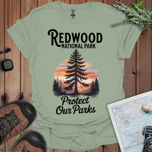 Protect Our Parks Redwood National Park Unisex Fit Soft T-Shirt
