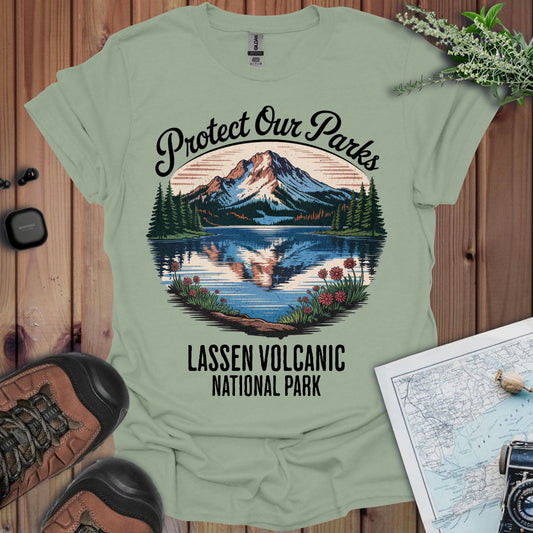 Protect Our Parks Lassen Volcanic National Park Unisex Fit Soft T-Shirt