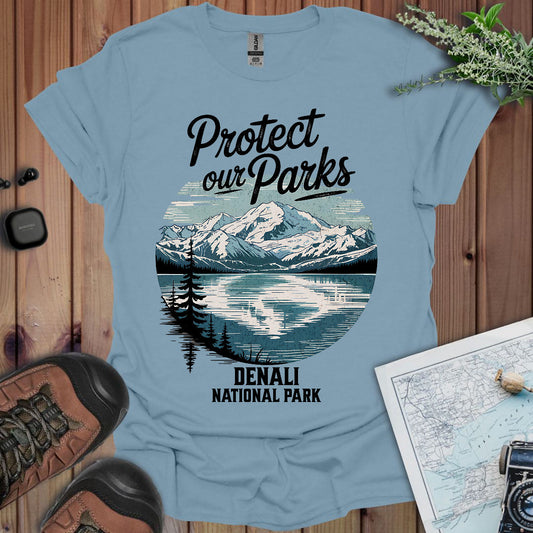 Protect Our Parks Denali National Park Unisex Fit Soft T-Shirt