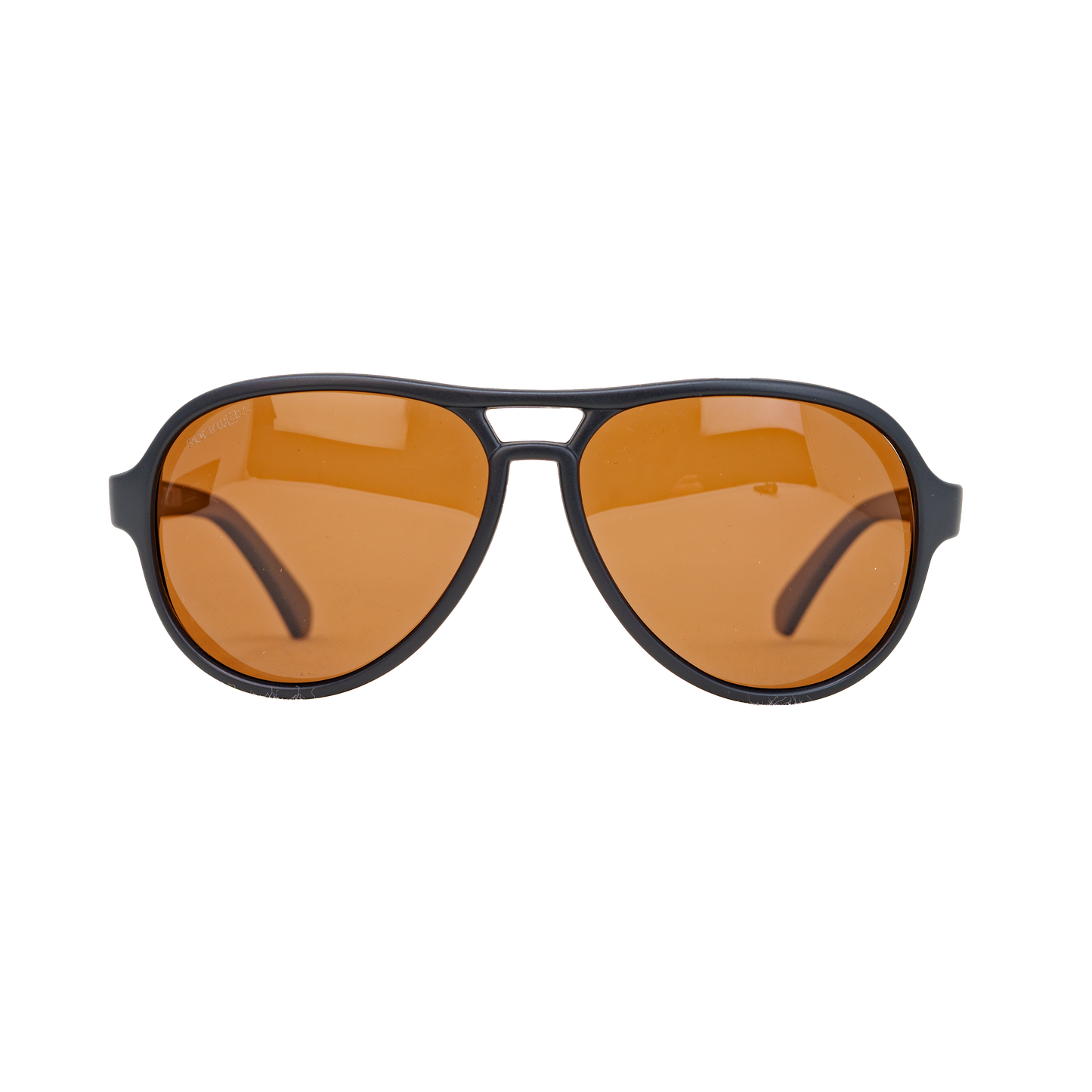 Casino Black/Brown Polarized Lens Sunglasses Rockwell Time
