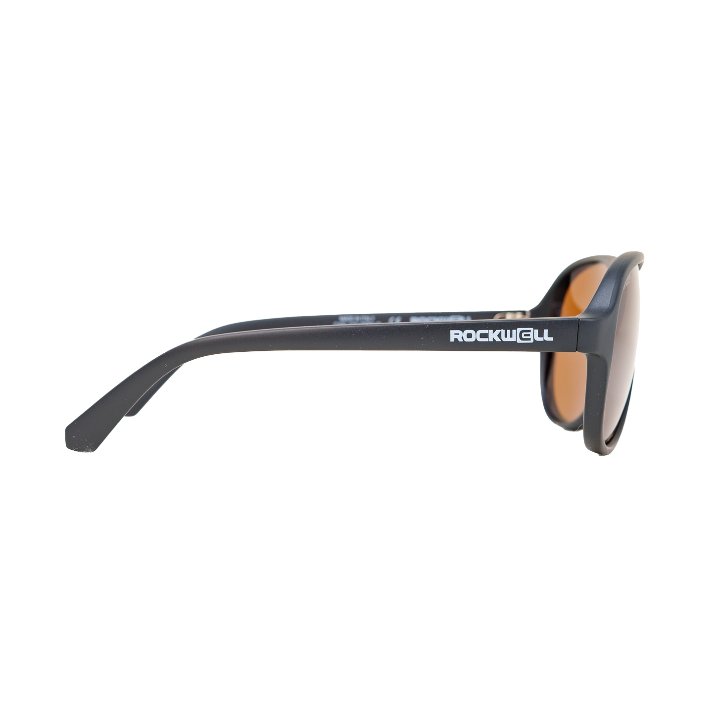 Casino Black/Brown Polarized Lens Sunglasses Rockwell Time