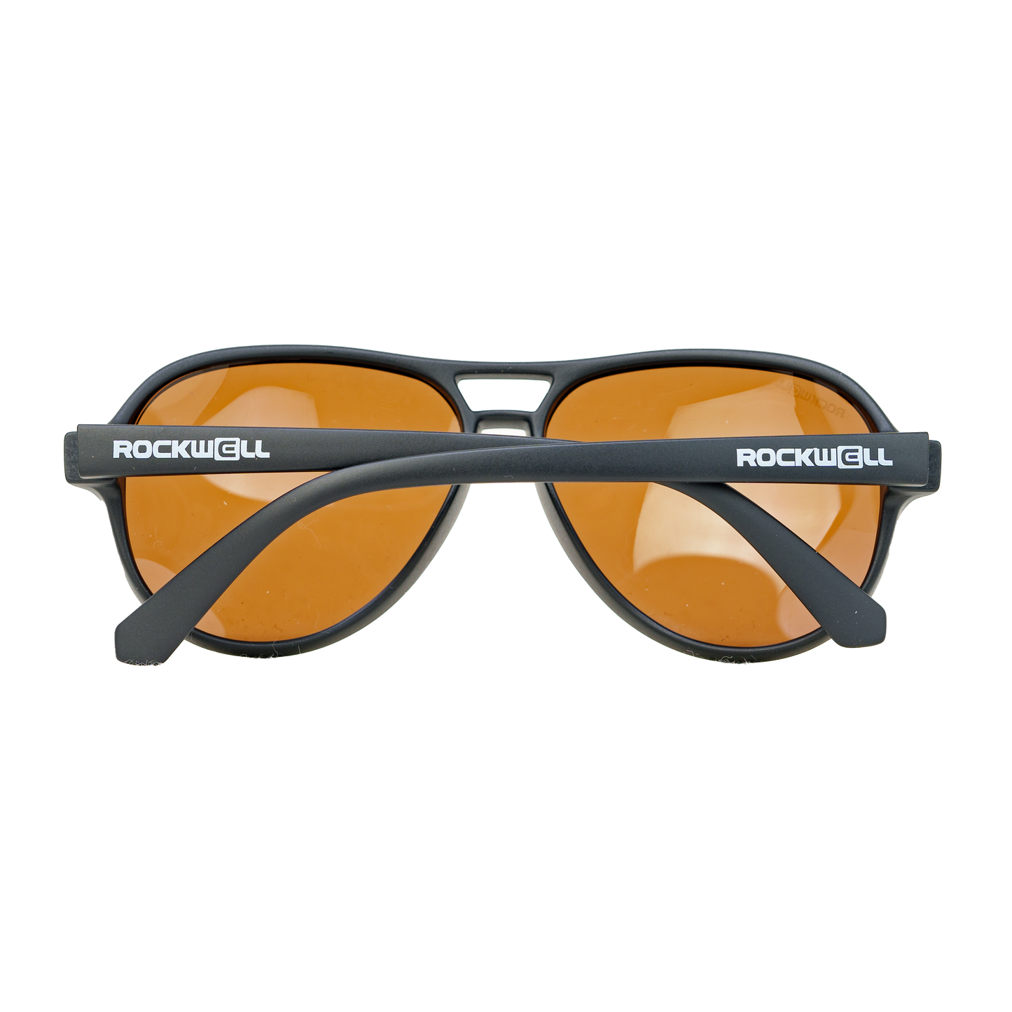 Casino Black/Brown Polarized Lens Sunglasses Rockwell Time