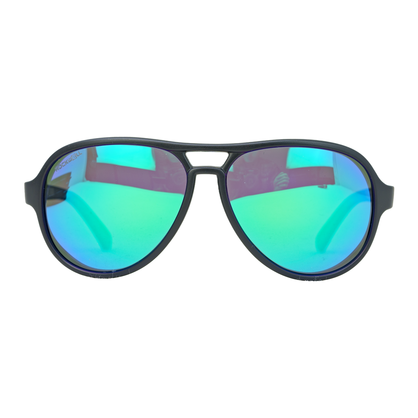 Casino Black/Green Polarized Lens Sunglass Rockwell Time