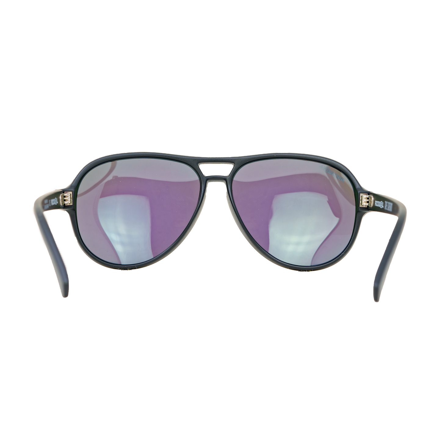 Casino Black Green Mirror Polarized Lens Sunglass