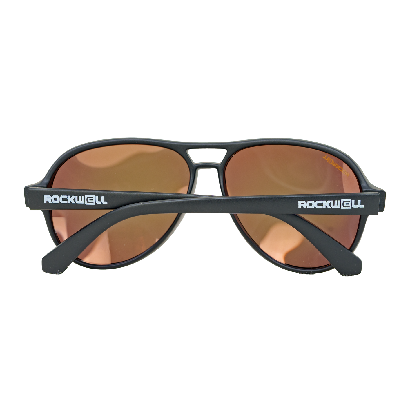Casino Black Yellow Mirror Polarized Lens Sunglass Rockwell Time