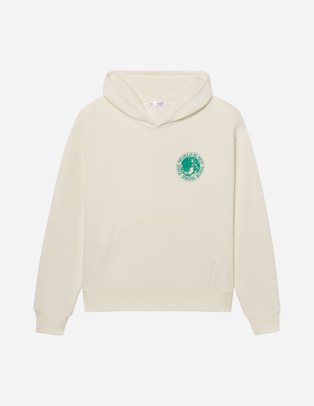Unisex Hoodie Relaxed Fit Egret This World Is Not Your Home
