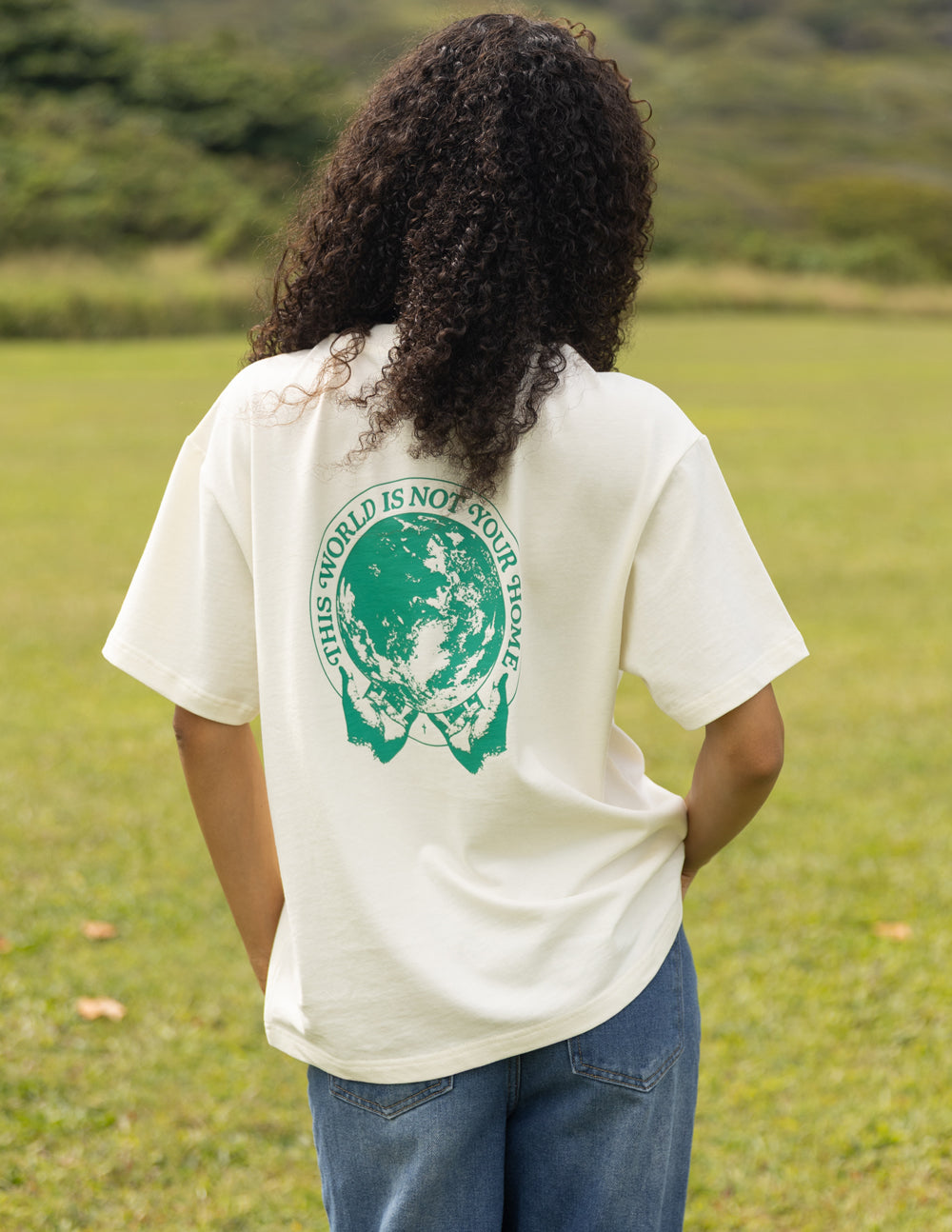 This World Is Not Your Home Super Soft Oversized Unisex Tee