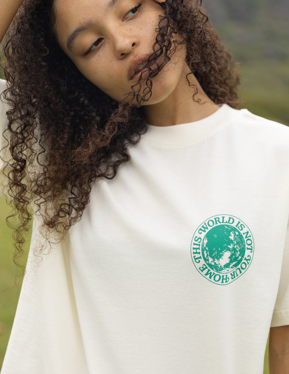 This World Is Not Your Home Super Soft Oversized Unisex Tee