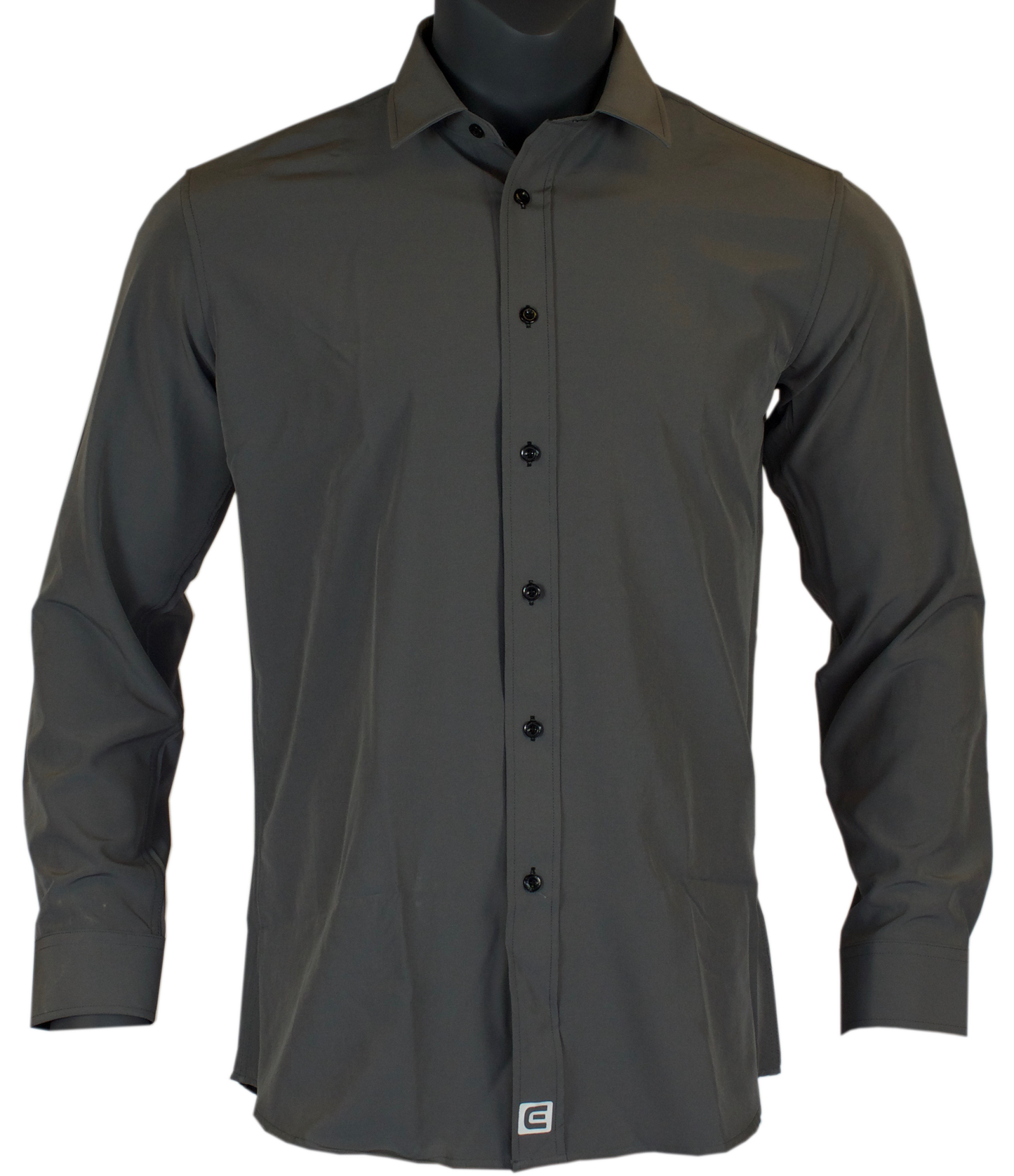 The Titan - Solid Gray Long Sleeve