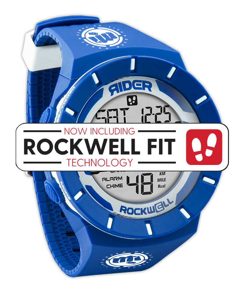 Coliseum Fit™ Blue/White Digital Watch Tito Ortiz Edition Rockwell Time
