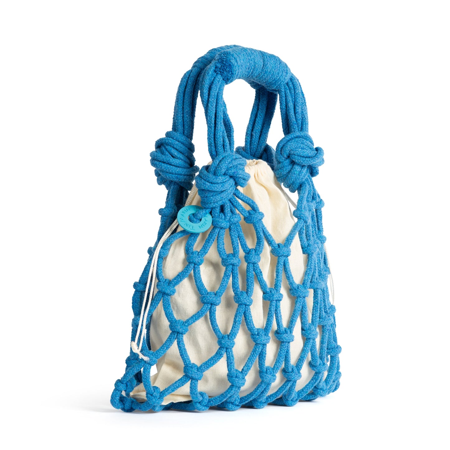 Macrame Net Bag Lightweight Cotton Tote Trenza