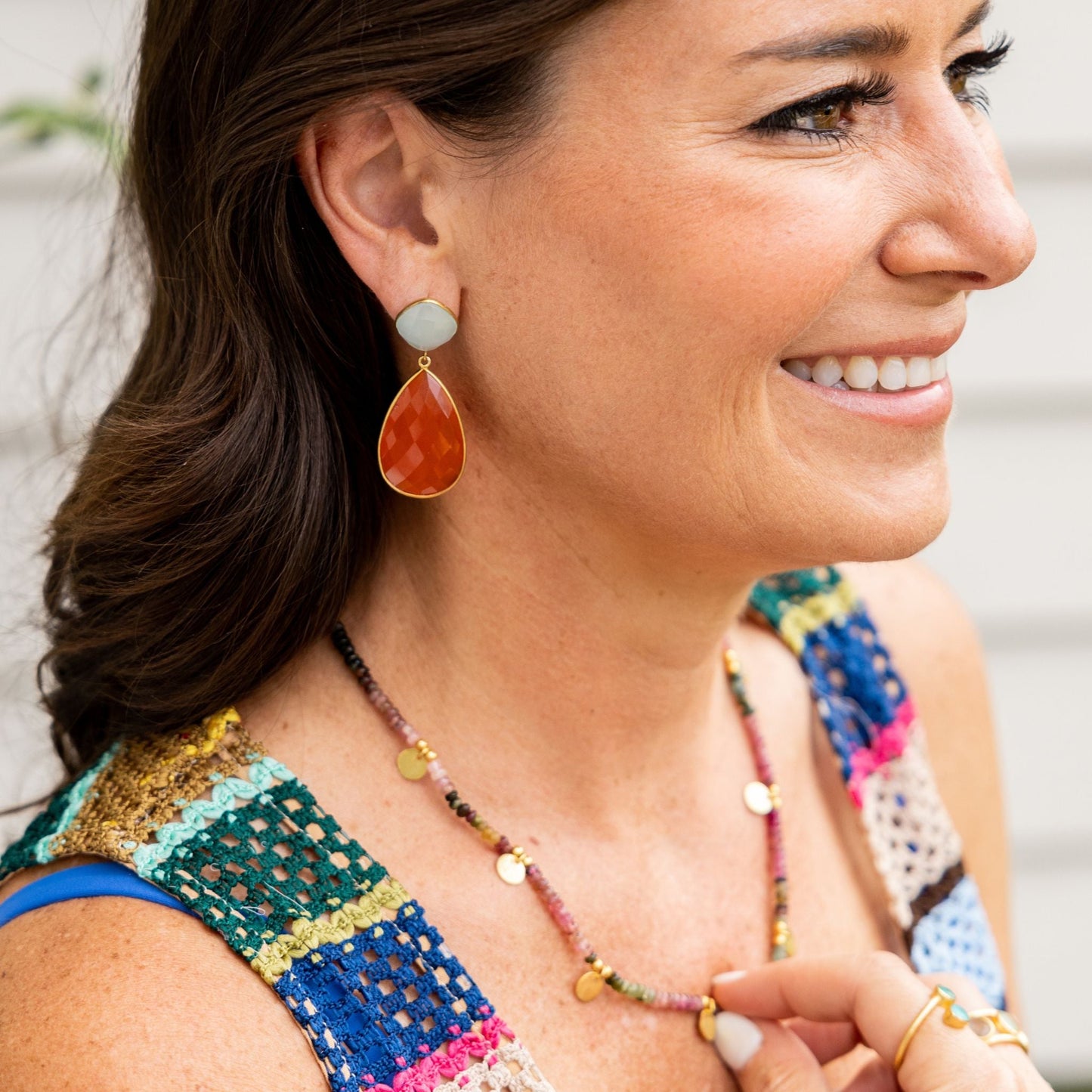 Twilight Sky Drop Earrings