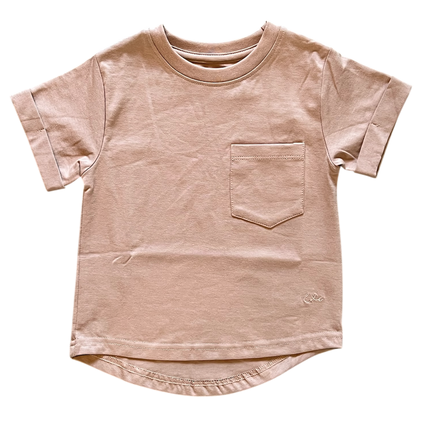 Boxy Fit Earthy Tone Kids Tee Shirt Laree + Co.