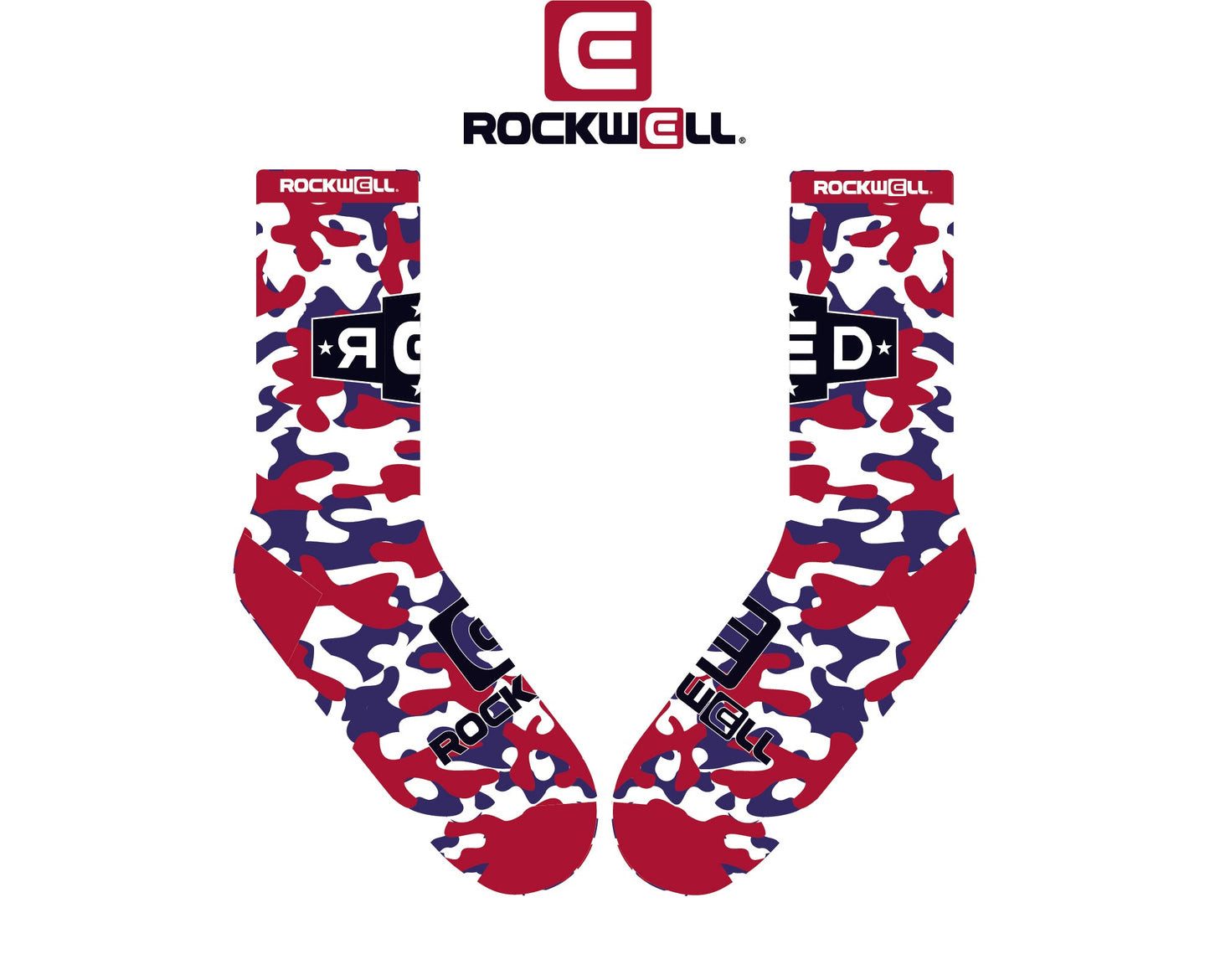 Crew Socks R.E.D Camo Crew Socks - R.E.D Camo USA