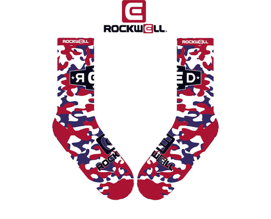 Crew Socks R.E.D Camo Crew Socks - R.E.D Camo USA
