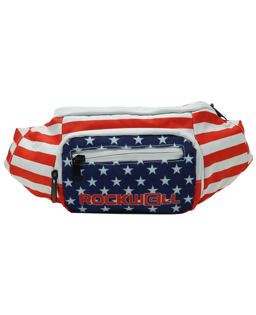 USA Flag Fanny Pack Rockwell Time