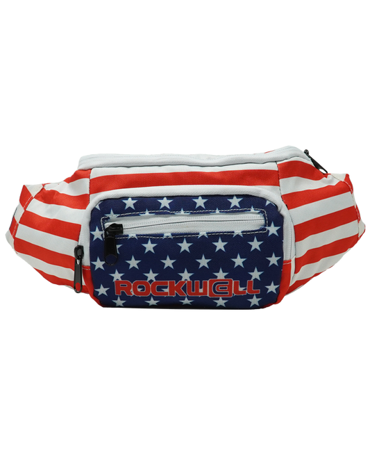 USA Flag Fanny Pack Rockwell Time