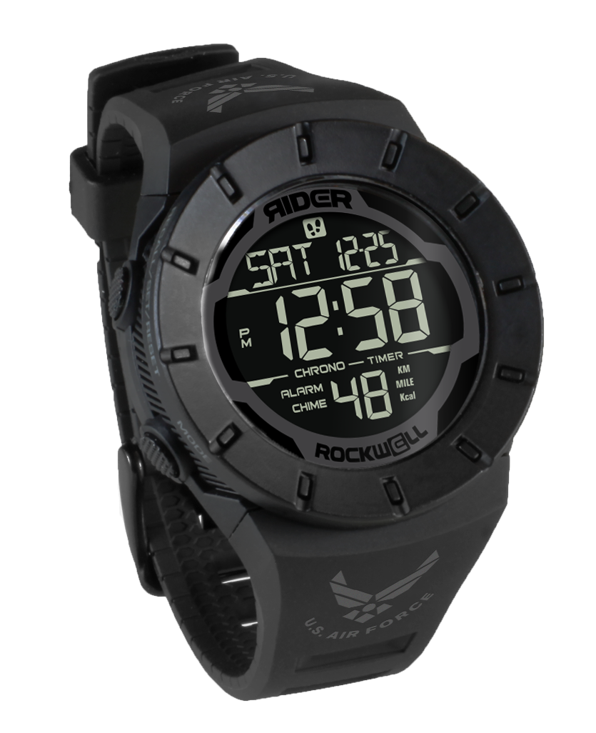 Coliseum Fit Forum Phantom Black Air Force Edition Watch